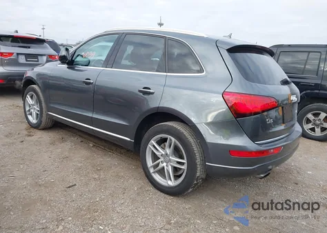 2016 Audi Q5 2.0T Premium из США, поврежденный, VIN WA1L2AFP1GA052351